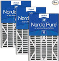 Nordic Pure 16x25x3 MERV 12 Trion Air Bear Cub Replacement 259112-101 Air by NordicPure