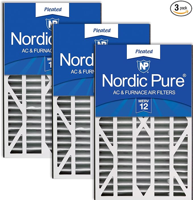 Nordic Pure 16x25x3 MERV 12 Trion Air Bear Cub Replacement 259112-101 Air by NordicPure