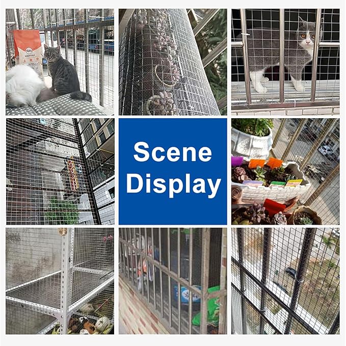 Garden Chicken Wire Animals Enclosure 304 Stainless Steel Woven Wire Mesh - Image 3