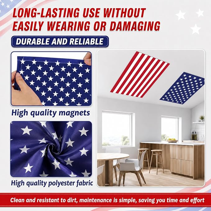 8 Pcs Fluorescent Light Covers - Image 3