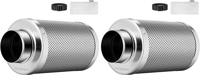 VIVOSUN 6 Inch Air Carbon Filter Smelliness Control by Unknown