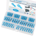 TICONN 100 Pcs Nylon Spade Quick Disconnect Connectors Kit, Electrical by TICONN