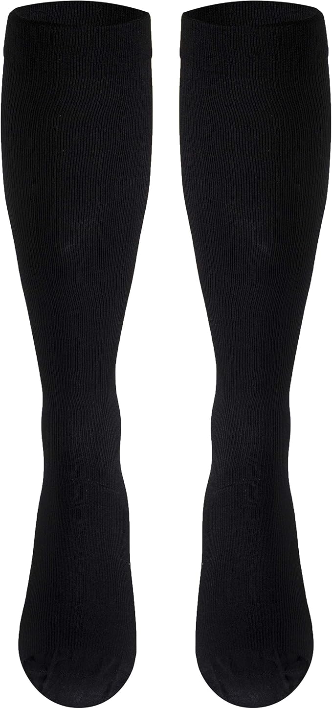 Truform Compression Socks, Men's Dress Socks, Knee High Over Calf Length - Image 5