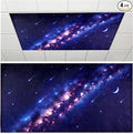 Fluorescent Light Covers for Ceiling Lights, 4 Pack 4 x 2 ft Magnetic Galaxy by Unknown
