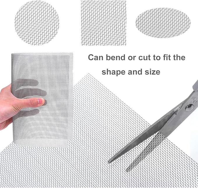 Fine Stainless Steel Mesh Screen 30 Mesh Cloth, 304 Metal Filter Net Roll - Image 6
