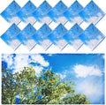 Hortsun 12 Pcs Fluorescent Light Covers Bulk, 4 x 2 ft Magnetic Fluorescent by Hortsun