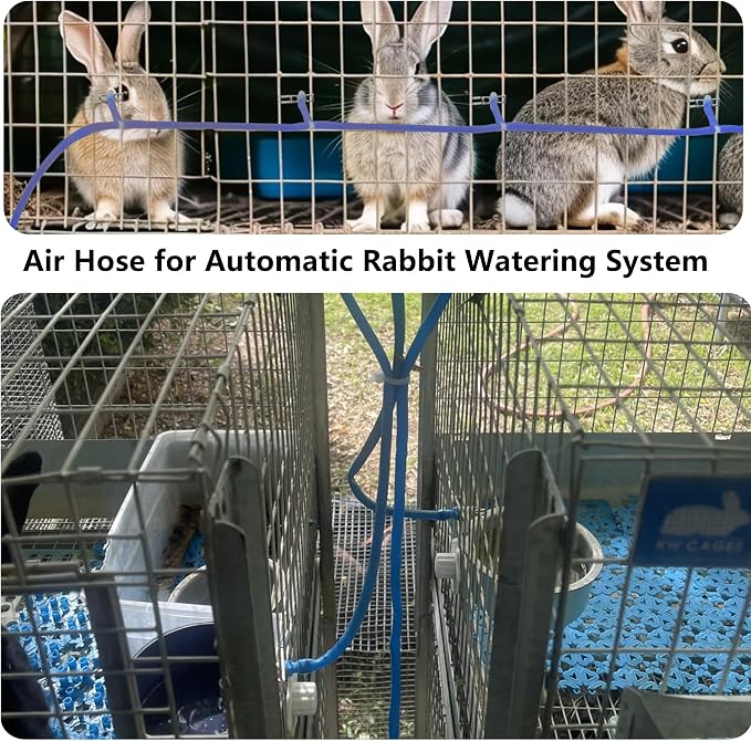 ID 5/16'' Air Hose for Automatic Rabbit Watering System 32.8ft PU Tubing for - Image 3