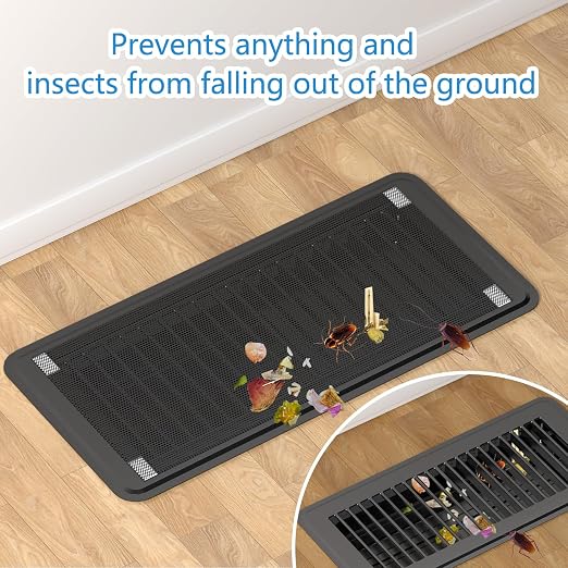 Upgraded Powerful Magnetic, Hon&Guan 4X 10 Inch Floor Vent Covers PVC Floor - Image 5