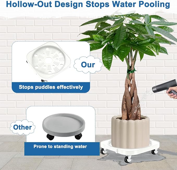 2 Pack 11'' Heavy Duty 5 Gallon Water Jug Holder Caddy - Image 8