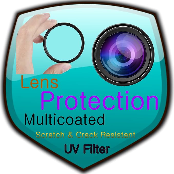 Pro Glass 52mm HD MC UV Filter for: Fujifilm XC 15-45mm f/3.5-5.6 OIS PZ Lens - - Image 6