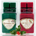 Soy Wax Melts Variety Pack of 4 – Winterberry Pine & Hot Apple Cider – Strongly by WayOutWestCandles