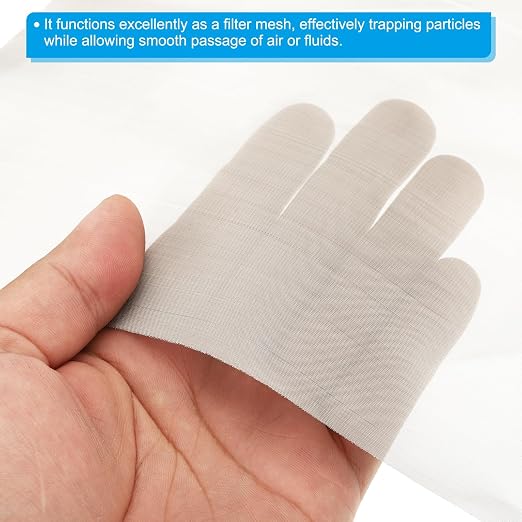 PATIKIL 304 Stainless Steel Wire Mesh Screen, 250 Mesh Woven Air Vent Filter - Image 4