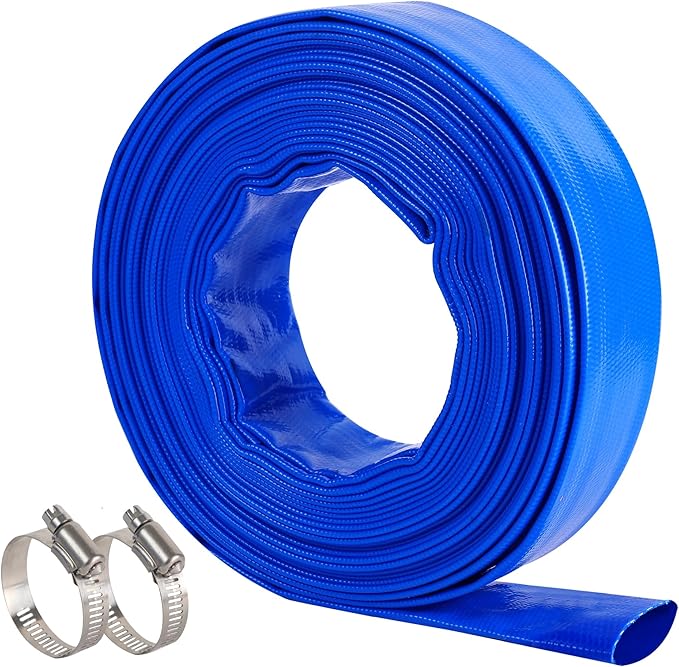 1-1/2" x 50 FT Pool Backwash Hose, by ProfessionalBrand