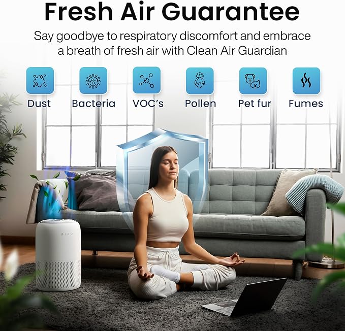 MIKO Air Purifier for Bedroom - Image 7