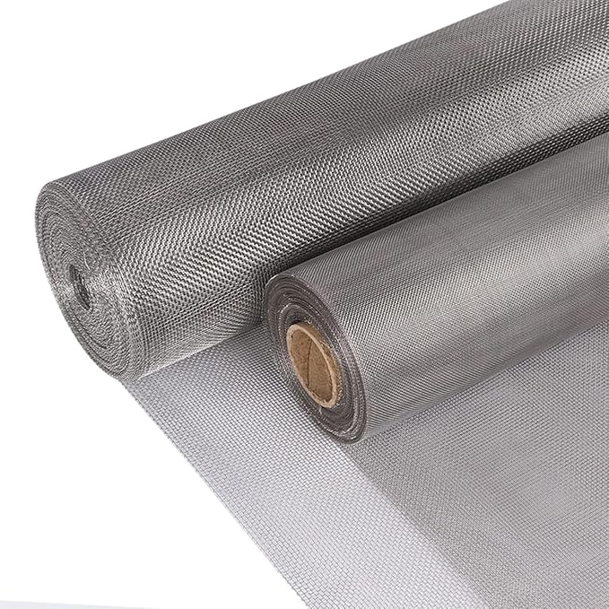 Industrial 304 Stainless Steel Filter Screen Roll 60 & 120 Mesh, Woven Wire - Image 4