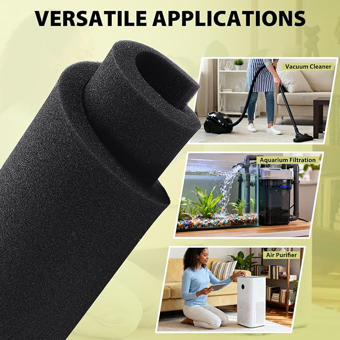 Air Filter Foam Sheet, 60 PPI Coarse Polyurethane Foam - Image 7