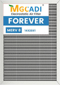 14x20x1 HVAC Furnace Air Filter, Lasts a Lifetime, the Last HVAC Filter You by MGCADI