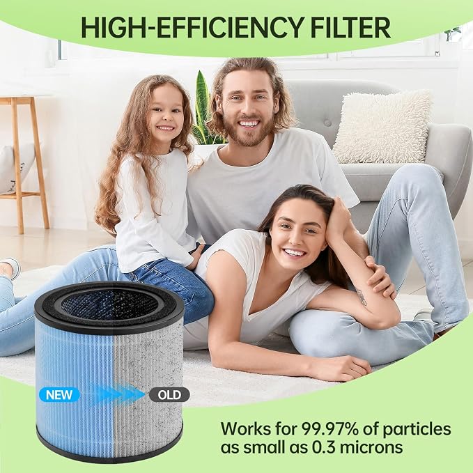 2 Pcs AP0601 Air Purifier Filters Compatible - Image 2