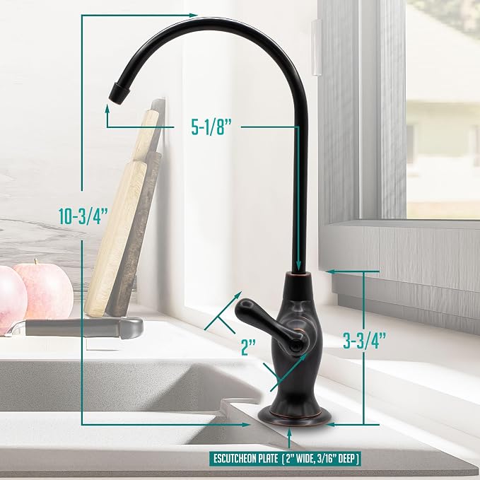 Metpure Non-airgap NSF Certified RO Faucet Reverse Osmosis Drinking Water - Image 4
