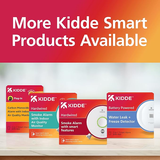 Kidde Smart Carbon Monoxide Detector & Indoor Air Quality Monitor, Alexa - Image 13