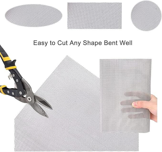 80 Mesh Stainless Steel Woven Screen, Rust-Resistant Filter Panel - Image 5