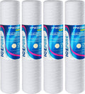 ICEPURE 5 Micron 4.5" x 20" Whole House String Wound Sediment Water Filter by ICEPURE