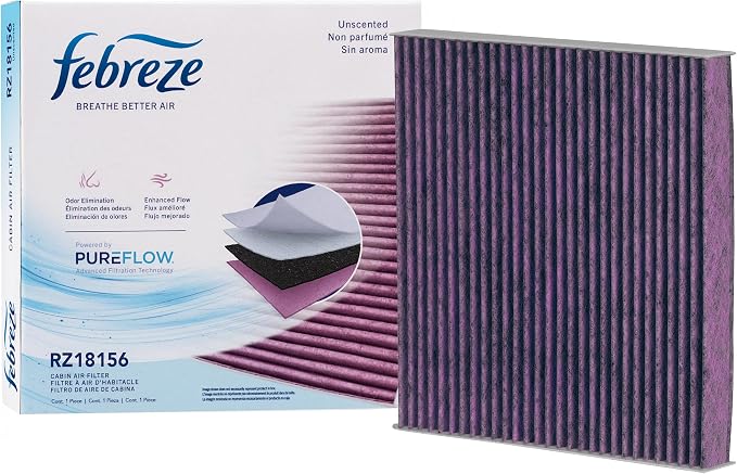 Febreze Odor Control Cabin Air Filter by PUREFLOW RZ18156 Fits 2019-2023 Ford by Febreze