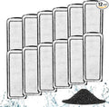 AQQA 12 Packs Aquarium Filter Cartridges by AQQA
