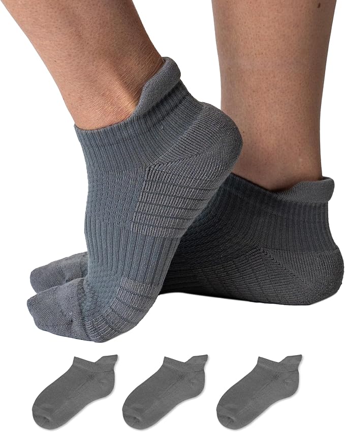 Viasox Ankle Compression Socks for Women & Men 3 Pack, 14 mmHg Support Improves by Viasox