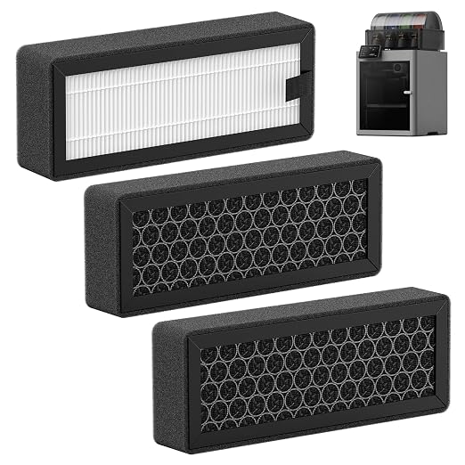 3Pcs HEPA & Activated Carbon Air Filter by Cabiclean