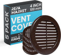 Repa Market 4 Inch Brown Round Air Vent Cover by RepaMarket
