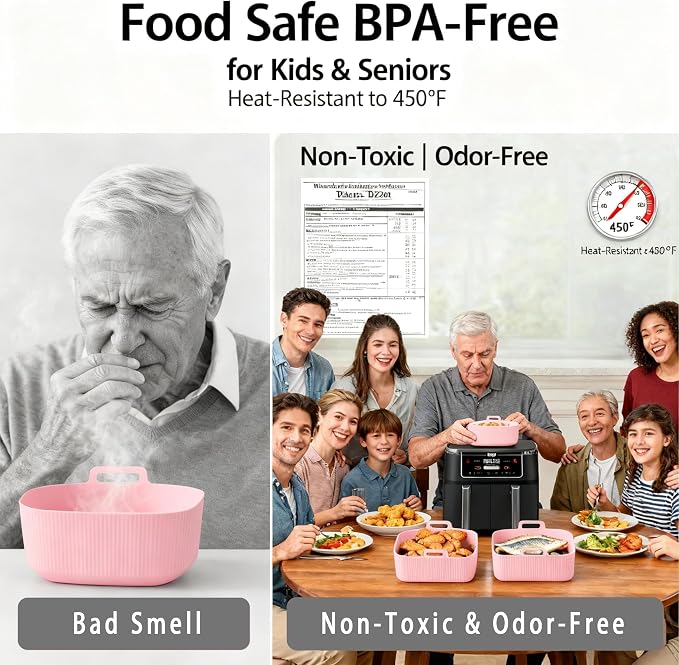 Silicone Air Fryer Liners for Ninja - Image 5