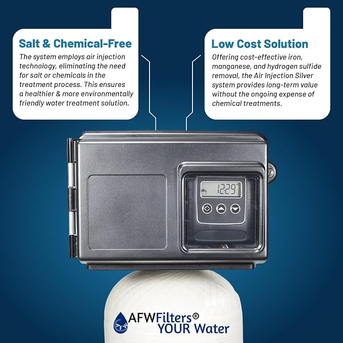 Silver 10 Air Injection Iron, manganese Removal Oxidizing Water Filter whole - Image 3
