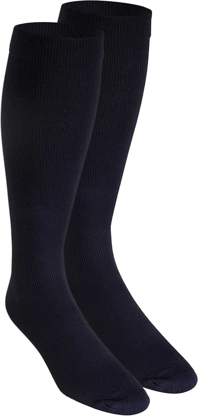 Truform Compression Socks, Men's Dress Socks, Knee High Over Calf Length - Image 2