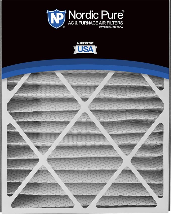 Nordic Pure 20x25x5 Air Bear Replacement 255649-102 MERV 8 Air Filters 4 Pack - Image 5