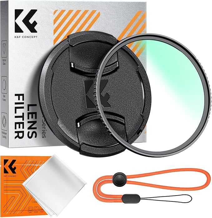 K&F CONCEPT 67mm MC UV Lens Protection Filter by KFCONCEPT