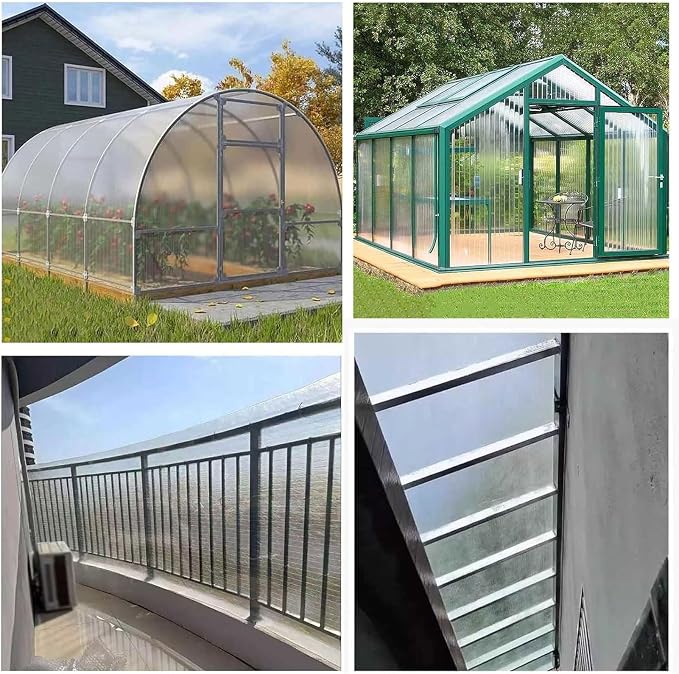 Glass Roof Pergola Polycarbonate Roofing Roll Polycarbonate Panels - Image 7