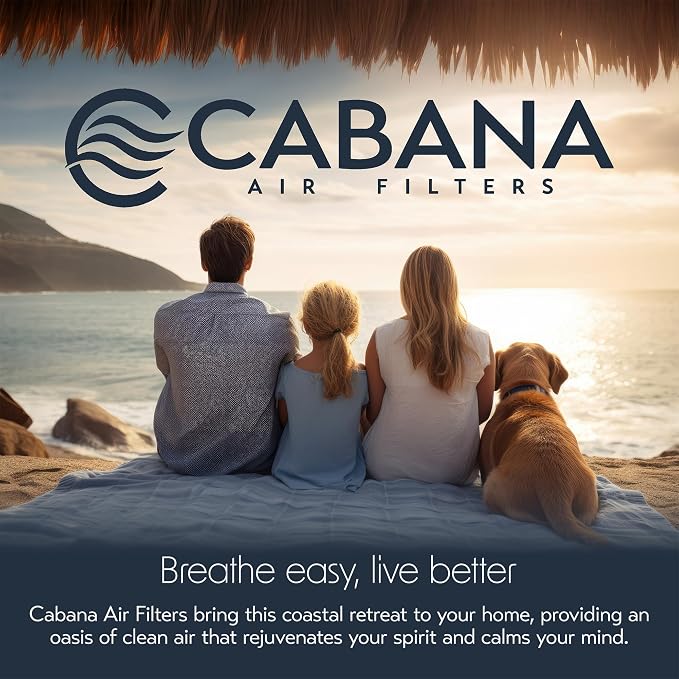 Cabana Filters 6-Pack 14x14x1 MERV 8 AC Furnace Air Filter - Image 5