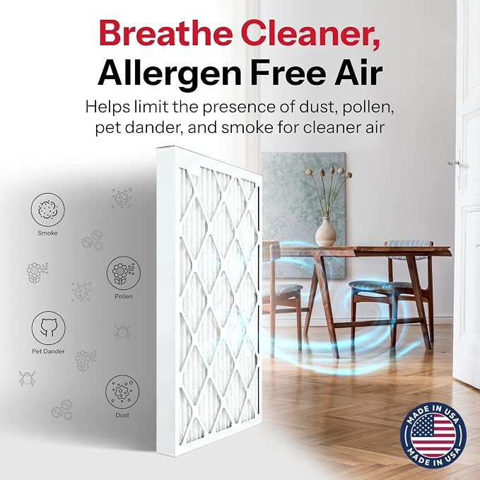 20x25x1 Air Filter by AIRx Filters MERV 11 Pleated Furnace Filter HVAC AC - Image 2