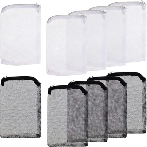 10 Pieces Aquarium Filter Bags Fish Tank Media Mesh Filter Bags Net Bag by Onwon