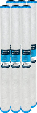 SpiroPure SP-EPM-30 30x2.5 10 Micron NSF Certified Coconut Shell Carbon Block by SpiroPure