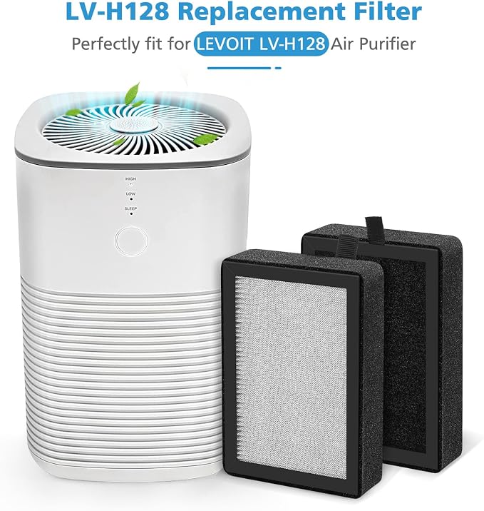 4 Pack LV-H128 Replacement Filter Compatible - Image 2