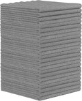 Orighty Grey Microfiber Cleaning Cloth, 24 Pack Highly Absorbent Cleaning Rags by AllRightinOrighty