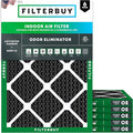 Filterbuy 15x20x1 Air Filter MERV 10 Odor & Allergy Defense by Filterbuy