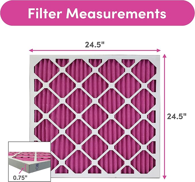 25x25x1 Air Filter by Colorfil | Color Changing Filters - Image 5