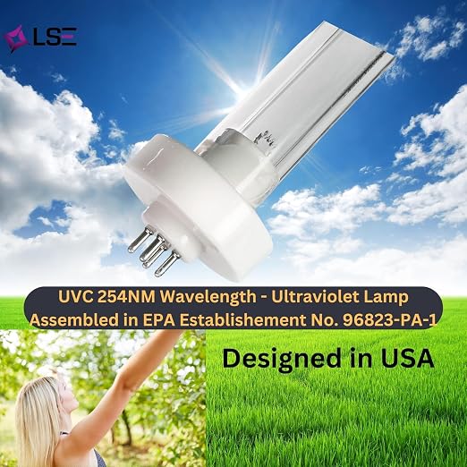 AS-IH-1024 T3 UV Lamp Replacement | 254nm Non-Ozone Bulb | 14-Inch UVC - Image 3