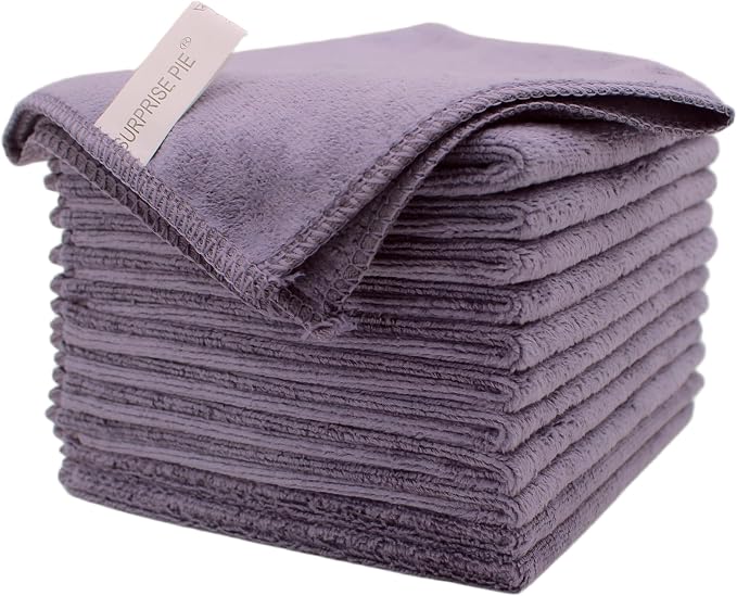 Microfiber Dish Cloth Kitchen Cleaning Rags Car Wash Drying Towel Rags High by SURPRISEPIE