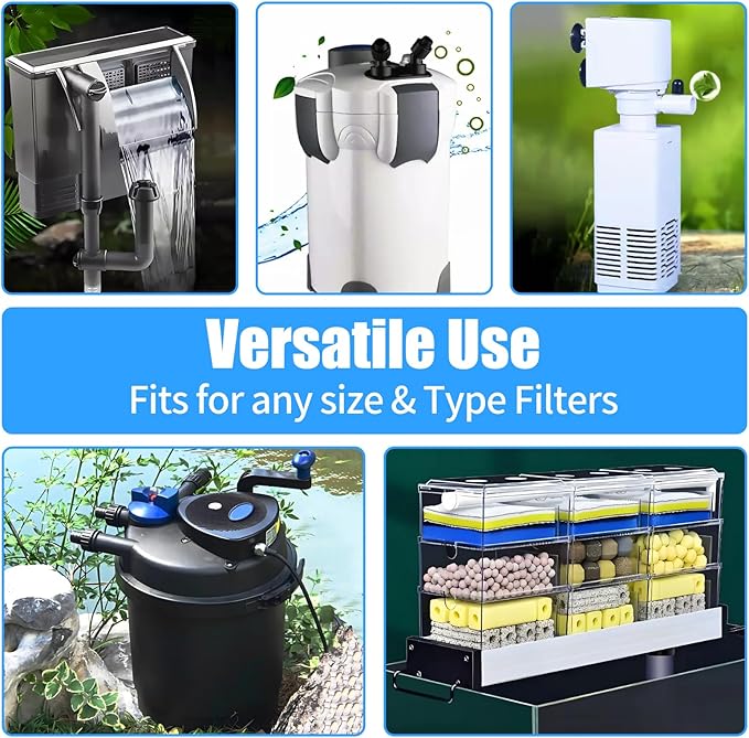 AQUANEAT Aquarium Activated Carbon Filter Media Pad - Image 6