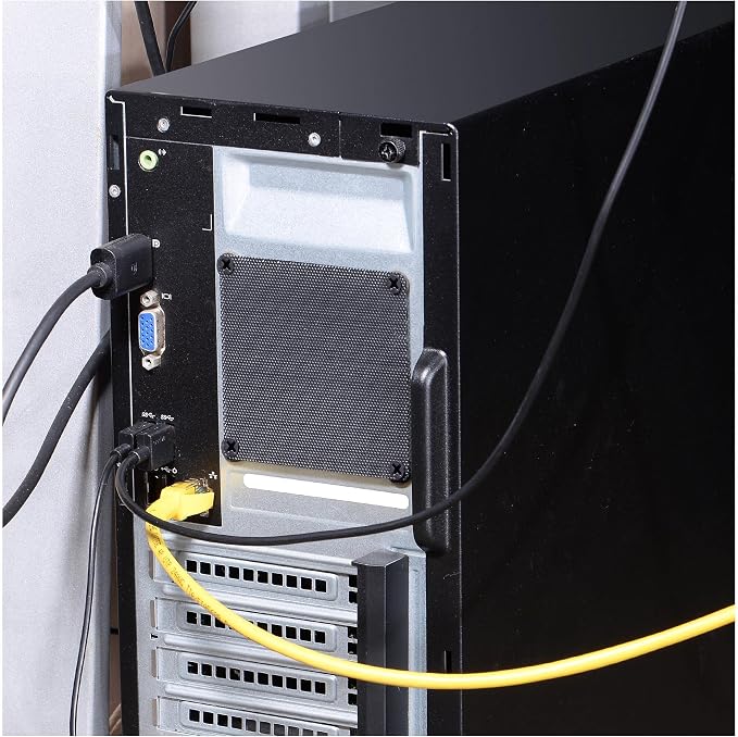 uxcell PC Dust Fan Screen with Screws - Image 5