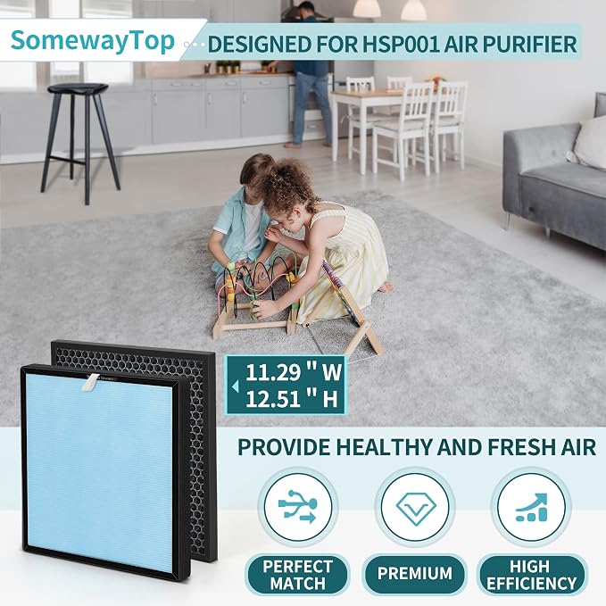 HSP001 True HEPA Replacement Filter Set Compatible - Image 3